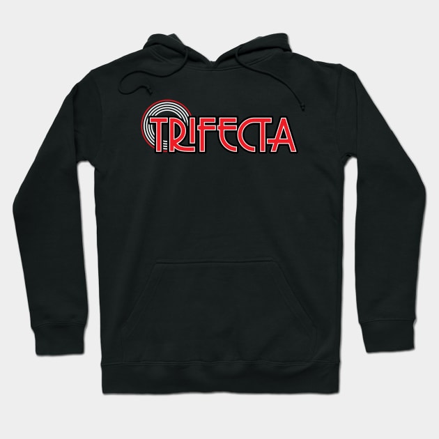 Trifecta, a Cleveland Trio Cover Band Hoodie by squarecat